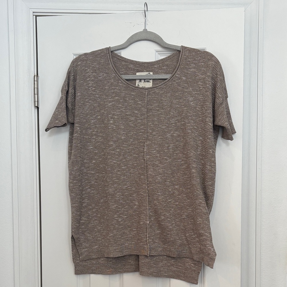 M.‎ Rena Brown Crew Neck Sweater